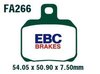 EBC Side Rear Brake Pads for URAL - Organic