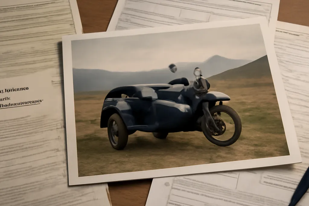Documents administratifs pour l'immatriculation d'un sidecar Ural