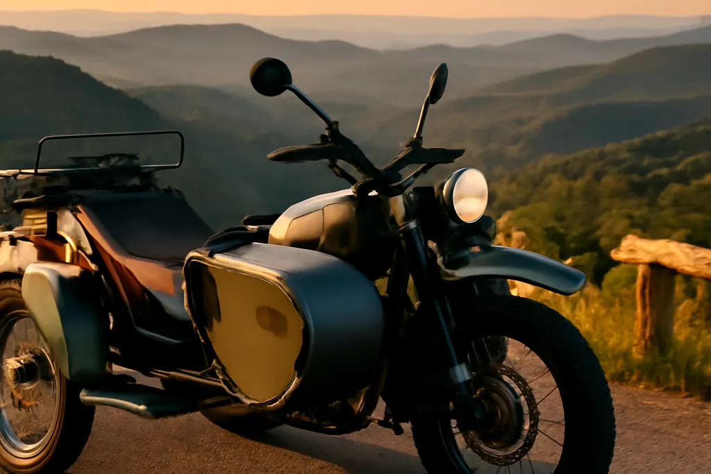 Ural Gear Up 2026 en pause dans l'aire de repos des Vosges
