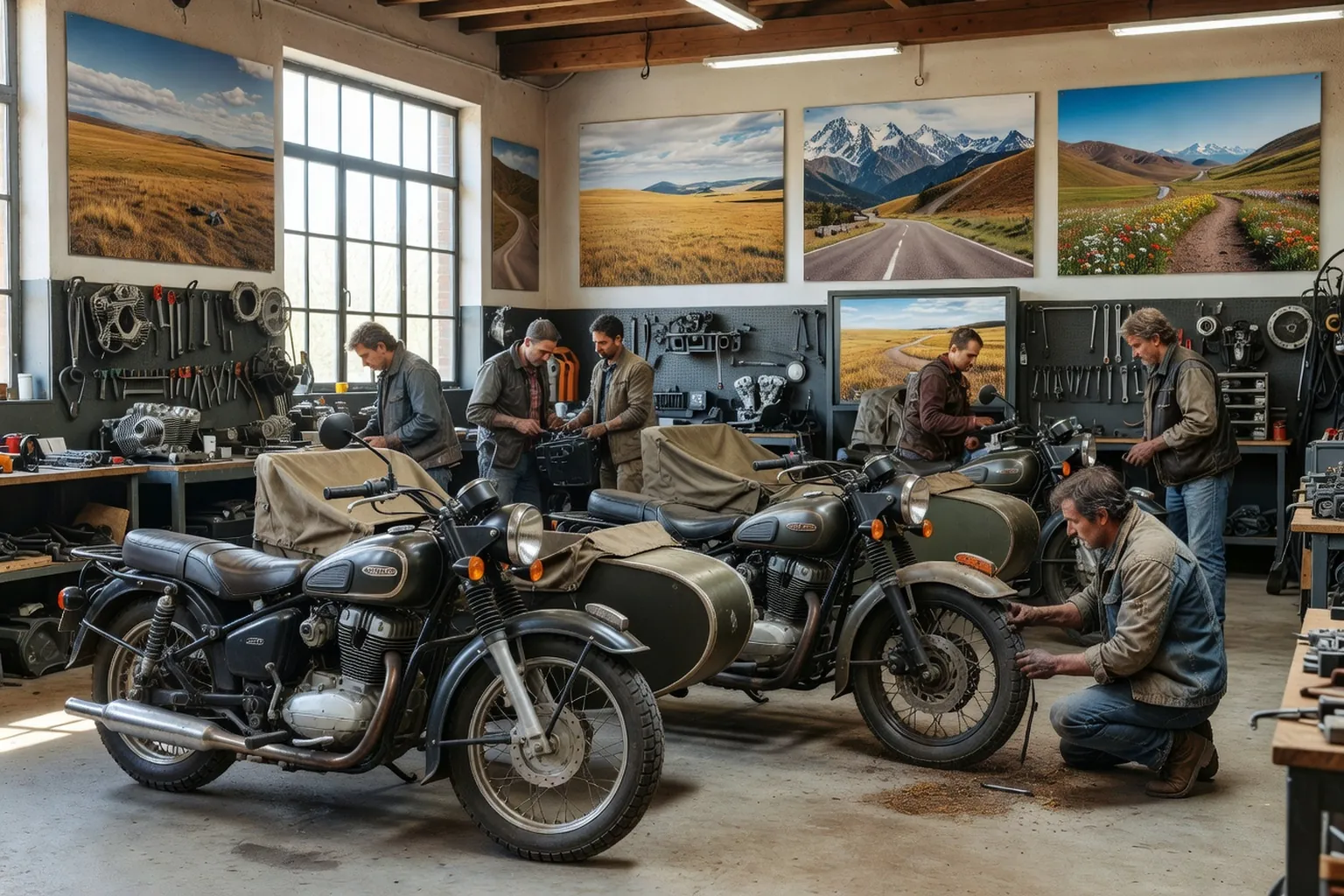 Interview Ural Dealer: The French Market Seen from the Workshop