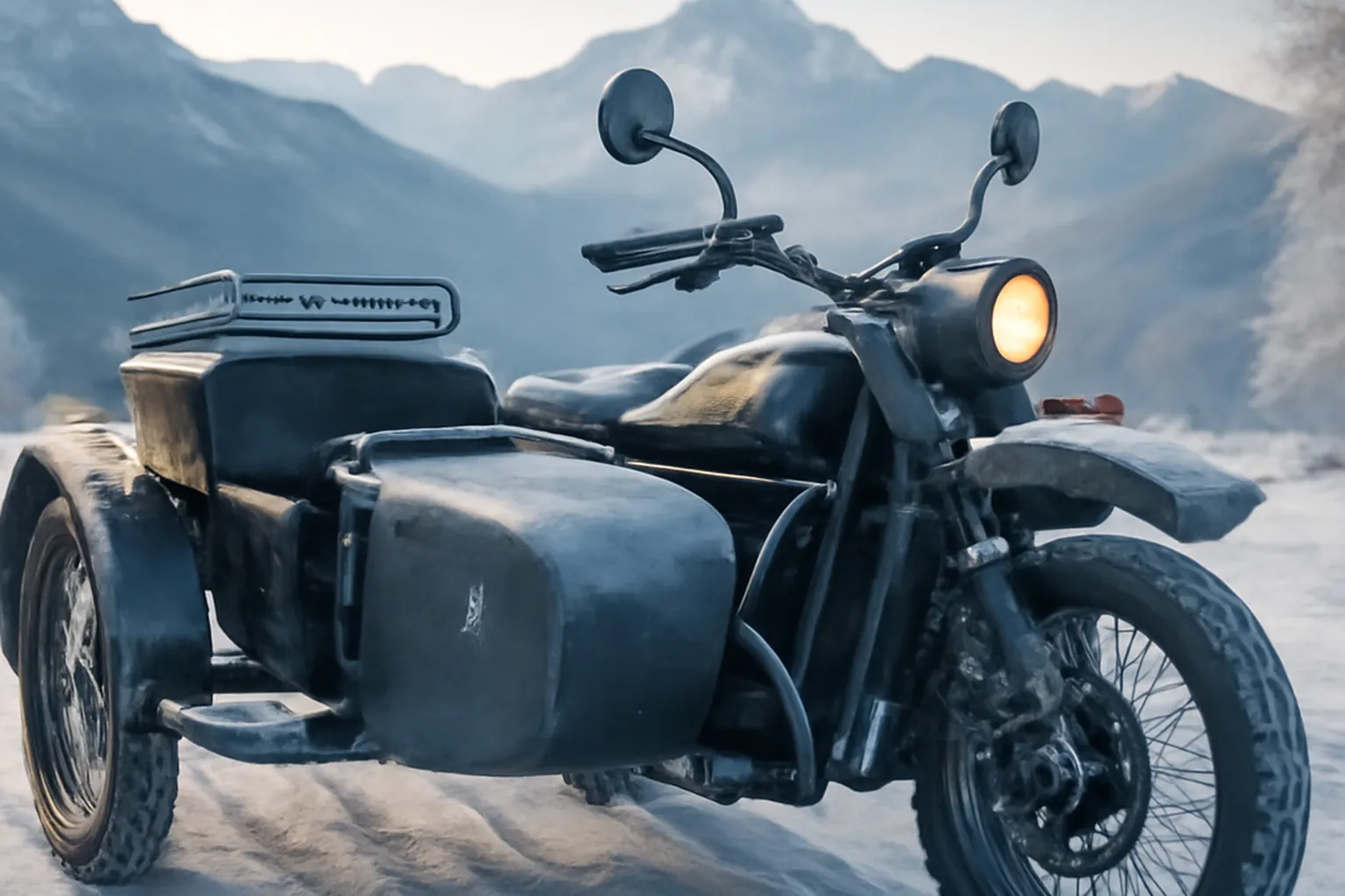 Conduire une Ural sidecar en hiver : technique, préparation et sécurité