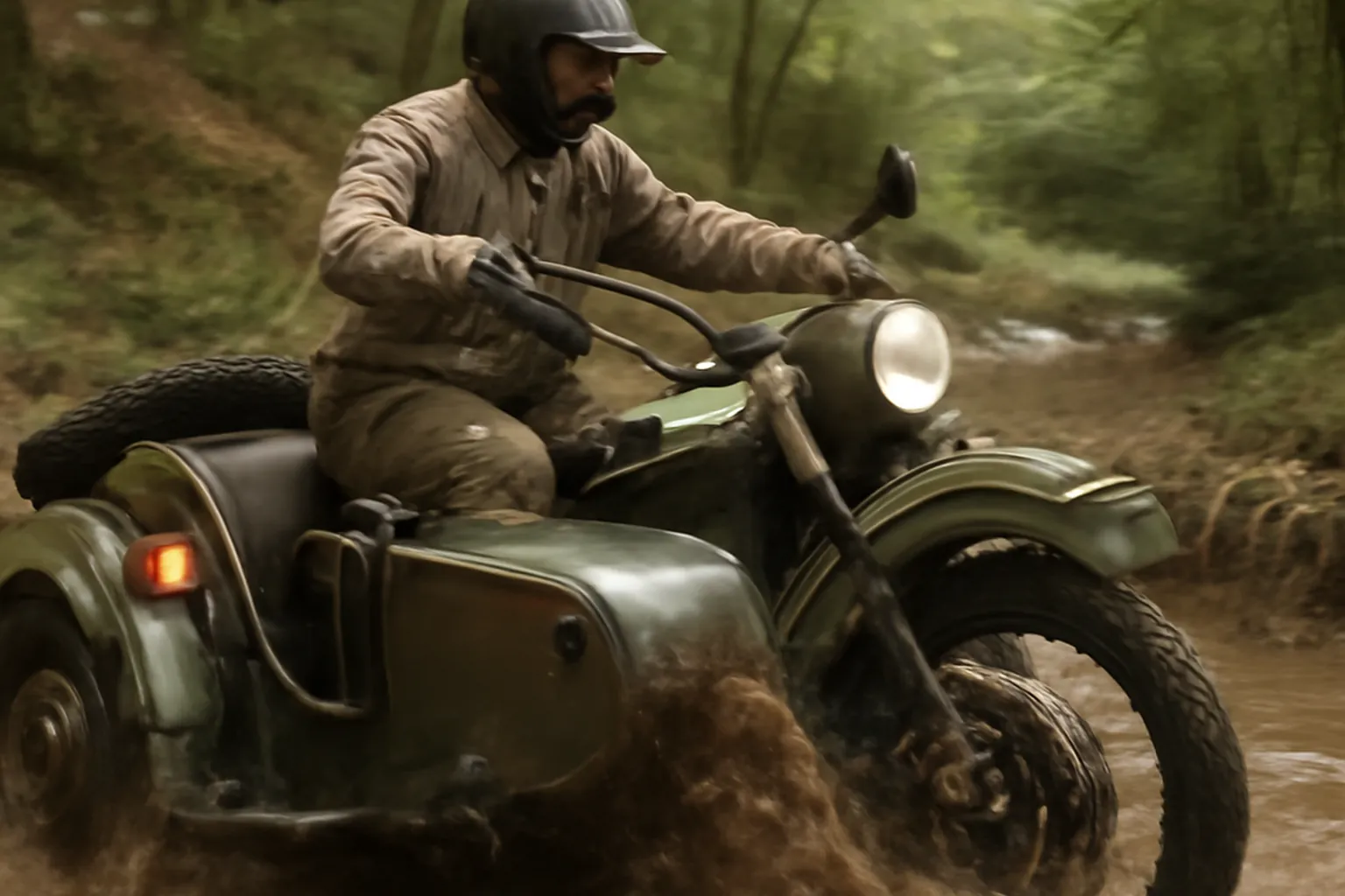 Ural Gear Up en tout-terrain : guide de la conduite off-road en sidecar