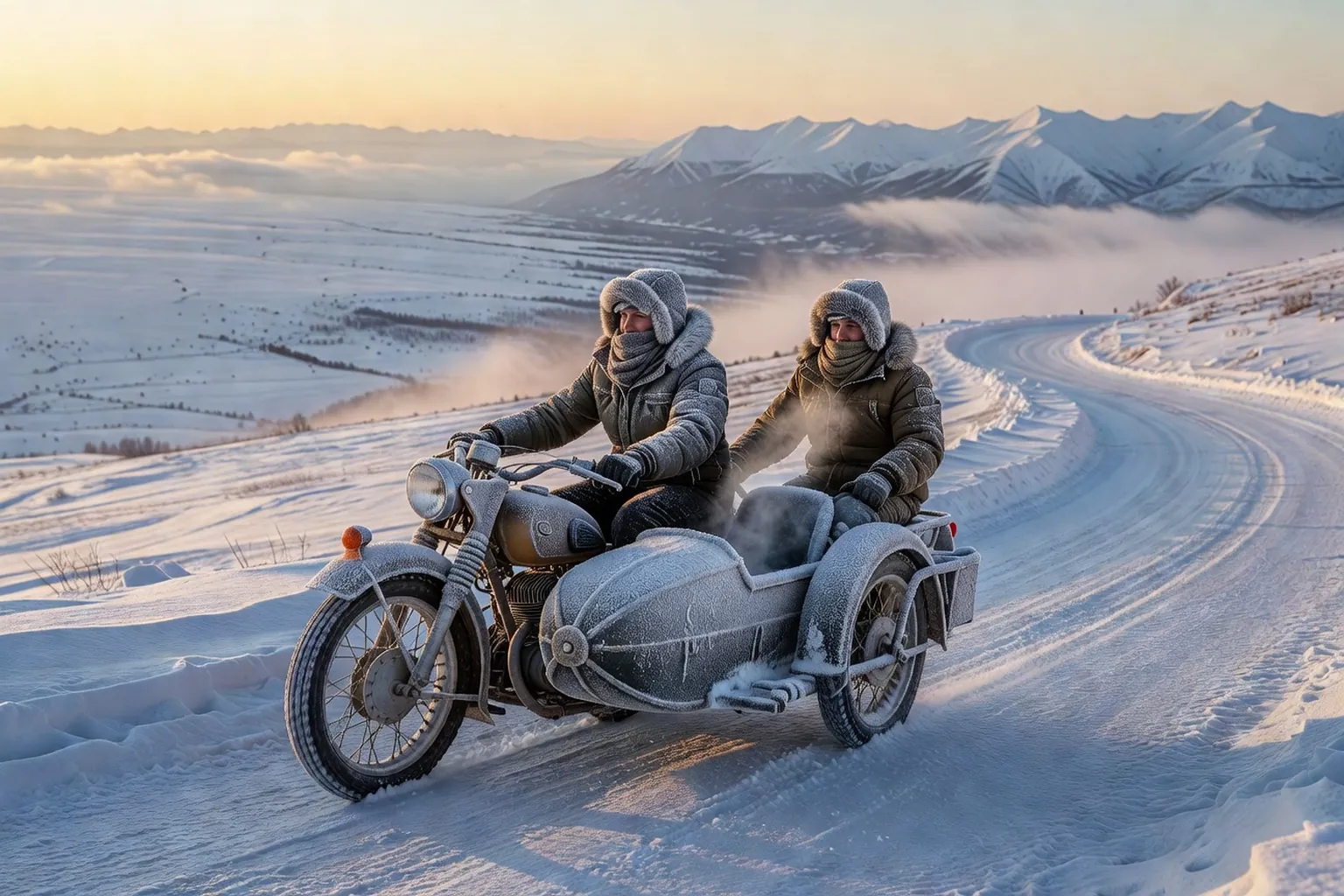 Riding an Ural Sidecar in Winter: Technique, Preparation and Safety